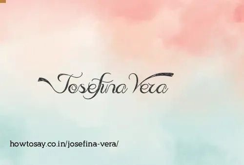 Josefina Vera