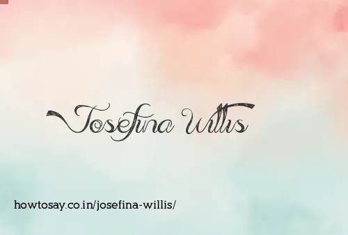 Josefina Willis