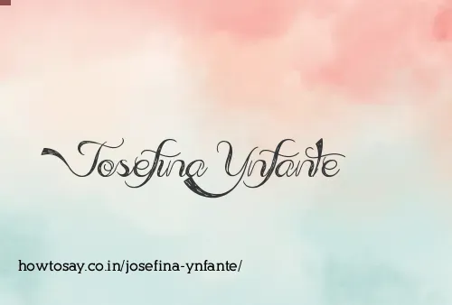 Josefina Ynfante