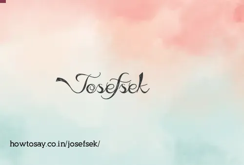 Josefsek