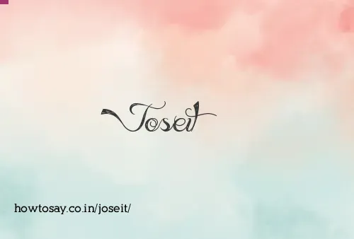 Joseit
