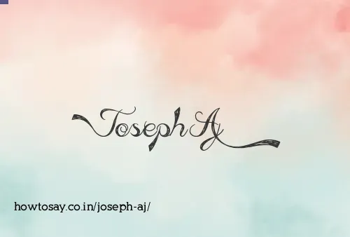 Joseph Aj