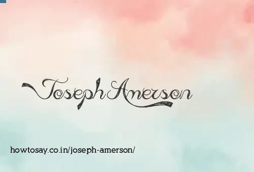 Joseph Amerson