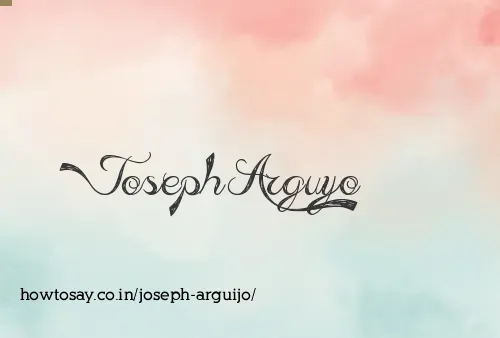 Joseph Arguijo