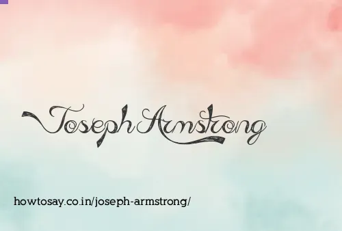 Joseph Armstrong