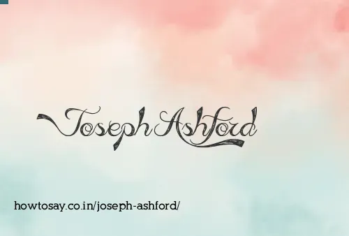 Joseph Ashford