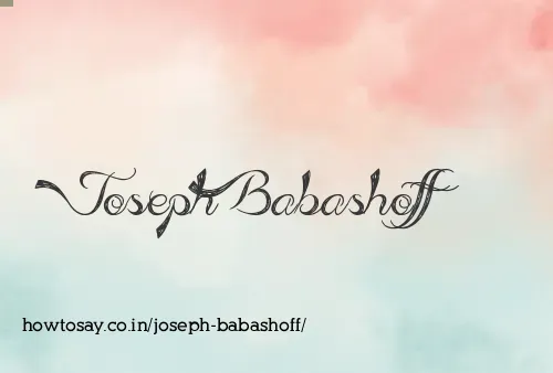 Joseph Babashoff