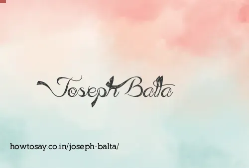 Joseph Balta