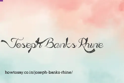 Joseph Banks Rhine
