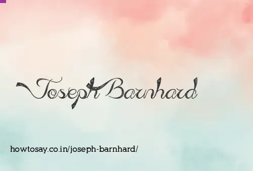 Joseph Barnhard