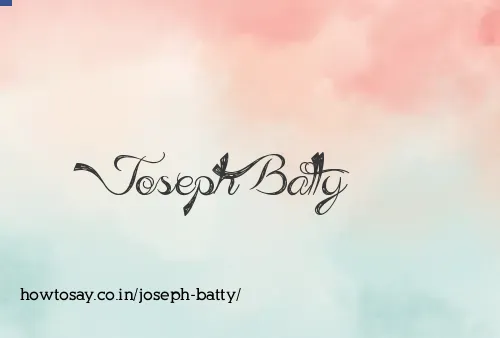 Joseph Batty