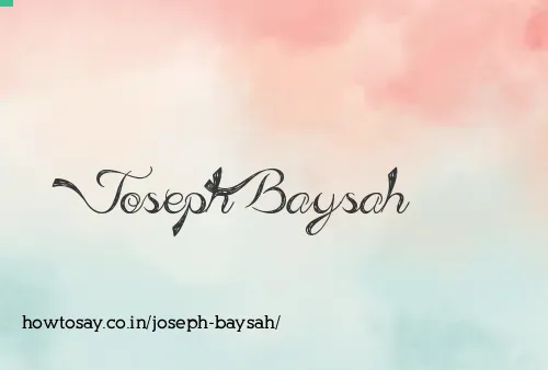 Joseph Baysah