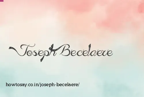 Joseph Becelaere