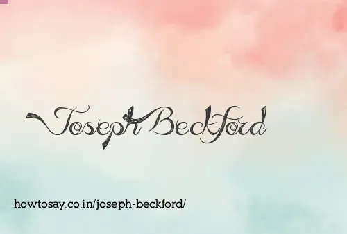 Joseph Beckford