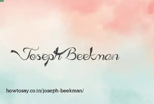 Joseph Beekman