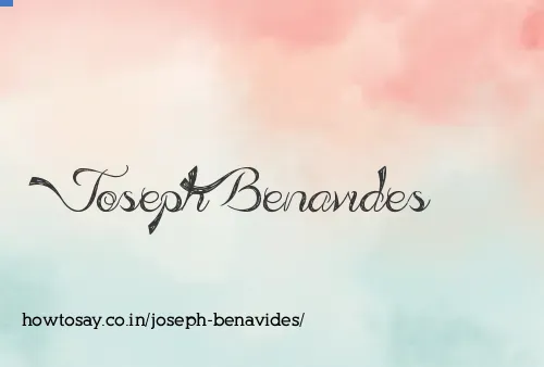 Joseph Benavides