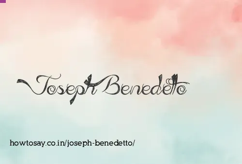 Joseph Benedetto
