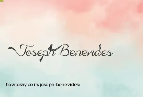 Joseph Benevides