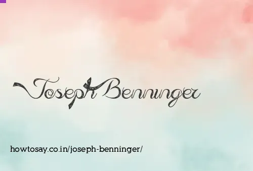 Joseph Benninger