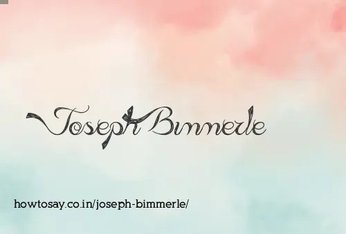 Joseph Bimmerle