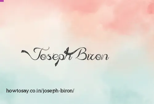 Joseph Biron