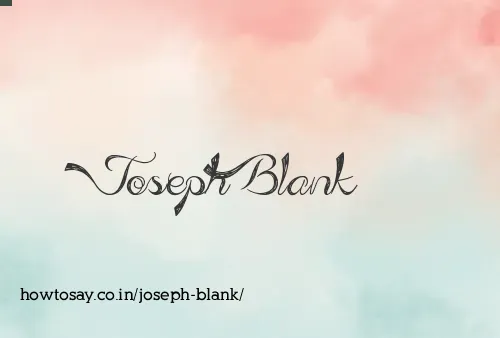 Joseph Blank