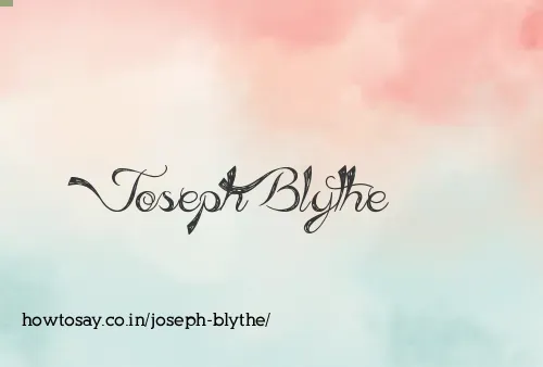 Joseph Blythe