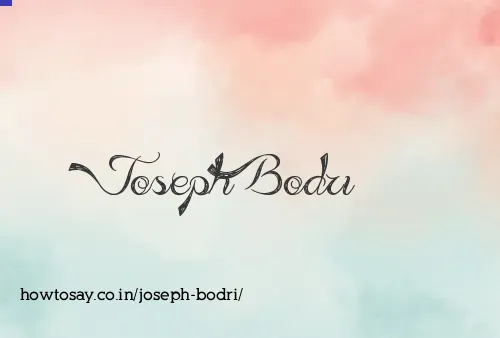 Joseph Bodri