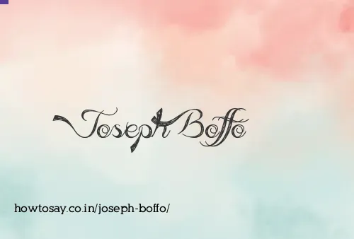 Joseph Boffo