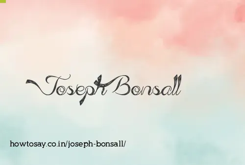 Joseph Bonsall