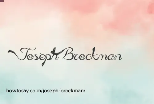 Joseph Brockman