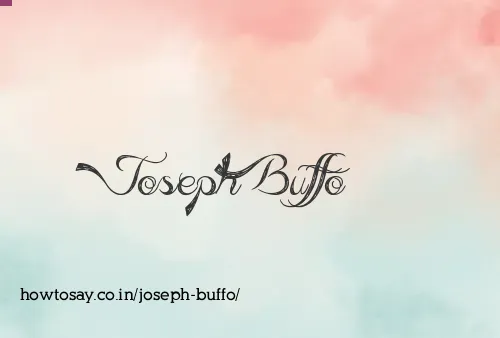 Joseph Buffo