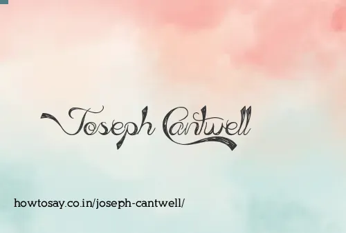 Joseph Cantwell