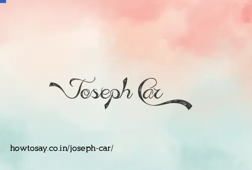 Joseph Car
