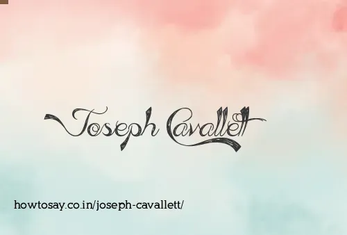 Joseph Cavallett