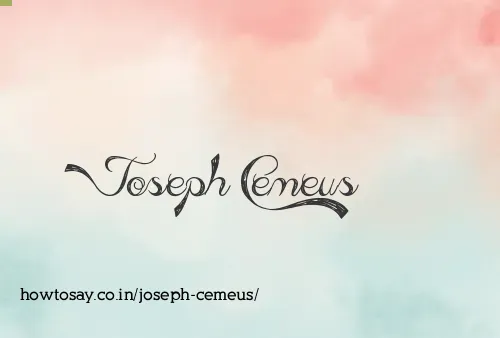 Joseph Cemeus