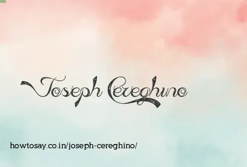Joseph Cereghino