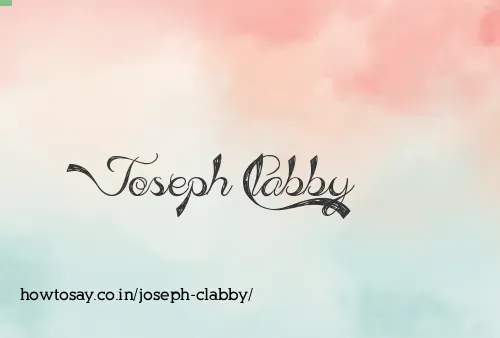 Joseph Clabby