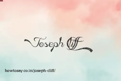 Joseph Cliff