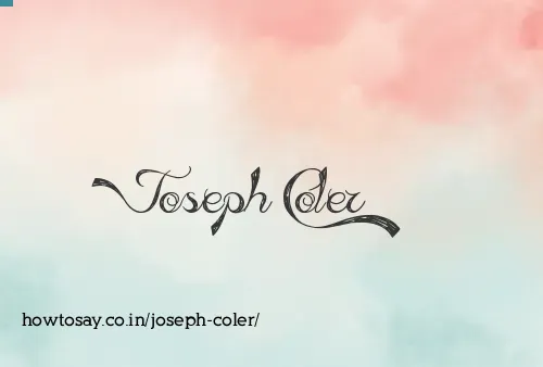 Joseph Coler