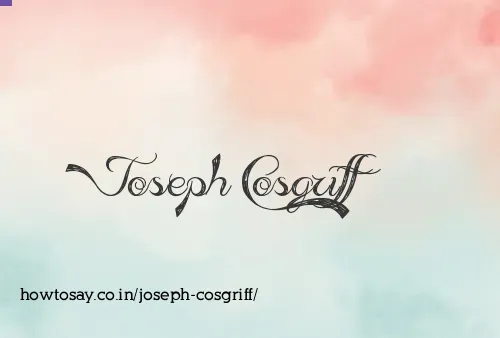 Joseph Cosgriff