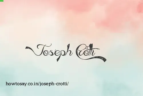Joseph Crotti