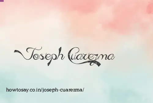 Joseph Cuarezma