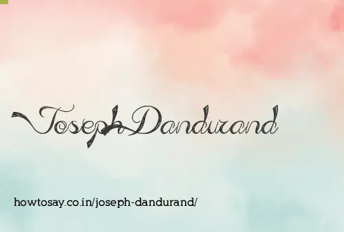 Joseph Dandurand