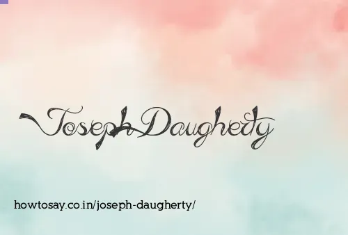 Joseph Daugherty