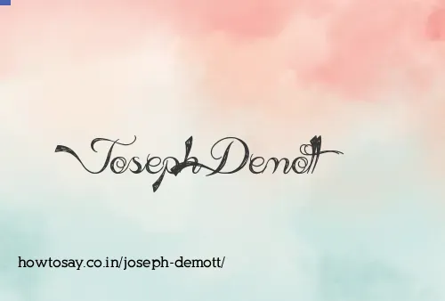 Joseph Demott