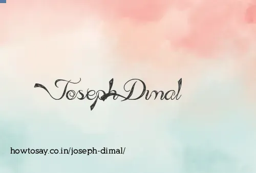 Joseph Dimal