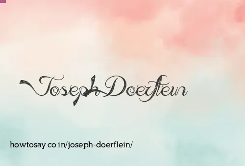 Joseph Doerflein