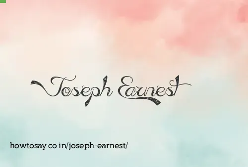Joseph Earnest