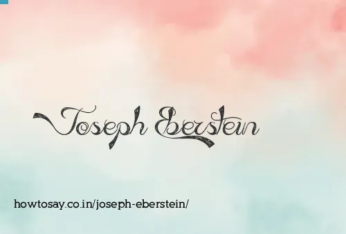 Joseph Eberstein
